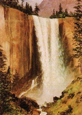 Albert Bierstadt Yosemite Falls China oil painting art
